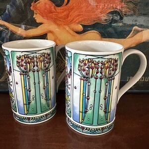 Dunoon Stoneware Mugs (2) Scotland